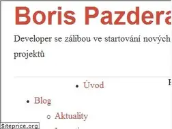 Sites similar to pazderaboris.cz
