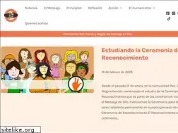 Sites similar to pazfuerzayalegria.net
