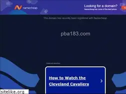 Sites similar to pba183.com