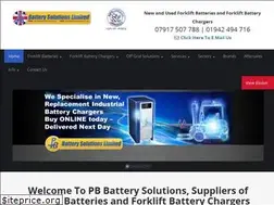 Sites similar to pbbatterysolutions.co.uk