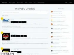 Sites similar to pbbg.com