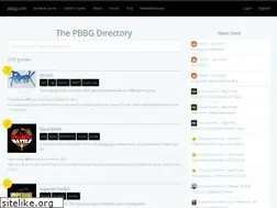 Sites similar to pbbg.site