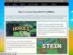 Sites similar to pbbglab.com