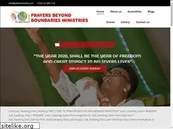 Sites similar to pbbministries.com
