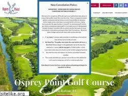 Sites similar to pbcospreypointgolf.com
