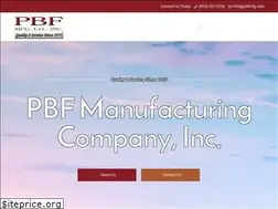 Sites similar to pbfmfg.com