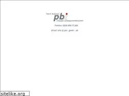 Sites similar to pbi-gmbh.de