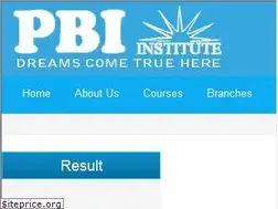 Sites similar to pbiinstitute.com