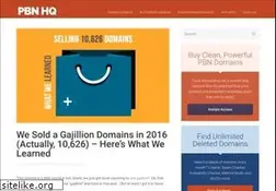 Sites similar to pbnhq.com