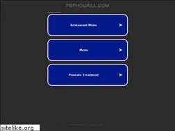 Sites similar to pbphogrill.com