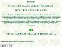 Sites similar to pbps.de