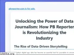 Sites similar to pbreporter.com