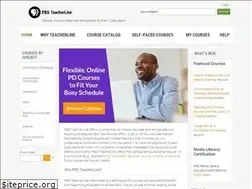 Sites similar to pbsteacherline.org
