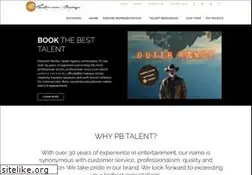 Sites similar to pbtalent.com