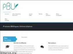 Sites similar to pbu.fr