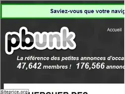 Sites similar to pbunk.com