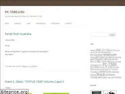 Sites similar to pc-1500.info