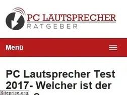 Sites similar to pc-lautsprecher-ratgeber.de