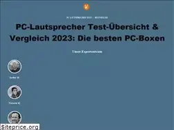 Sites similar to pc-lautsprecher-test.com