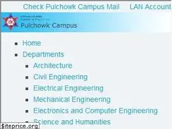 Sites similar to pcampus.edu.np
