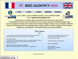 Sites similar to pcbreakdownsos.com