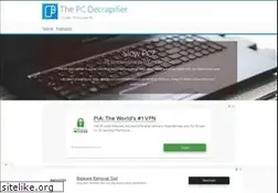 Sites similar to pcdecrapifier.com