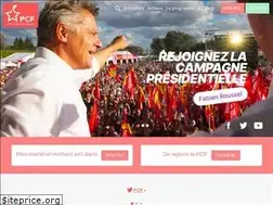 Sites similar to pcf.fr