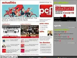 Sites similar to pcf92.fr