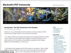 Sites similar to pcfblacknall.wordpress.com