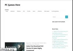 Sites similar to pcgameshere.com