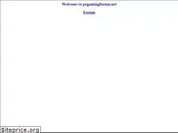 Sites similar to pcgamingforum.net
