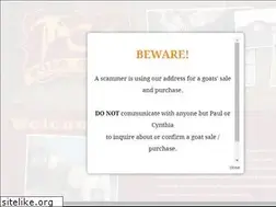 Sites similar to pcgboergoats.com