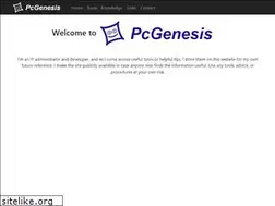 Sites similar to pcgenesis.com