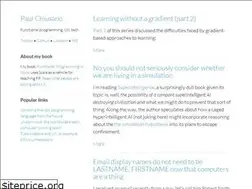 Sites similar to pchiusano.github.io