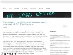 Sites similar to pcloadletter.co.uk