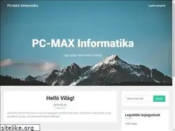 Sites similar to pcmax.hu