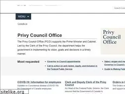 Sites similar to pco.gc.ca