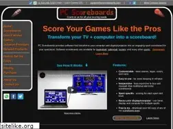 Sites similar to pcscoreboards.com