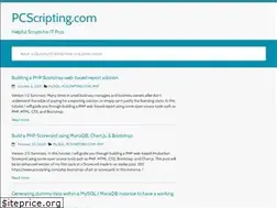 Sites similar to pcscripting.com
