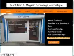 Sites similar to pcsolution18-informatique.com