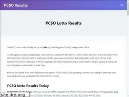 Sites similar to pcsoresults.net