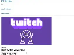 Sites similar to pcstrike.com