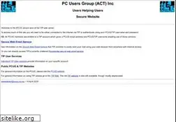 Sites similar to pcug.org.au