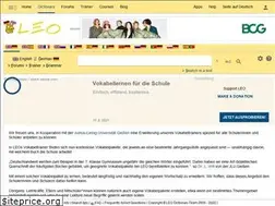 Sites similar to pda.leo.org