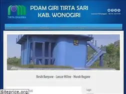 Sites similar to pdamwonogiri.com