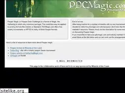 Sites similar to pdcmagic.com