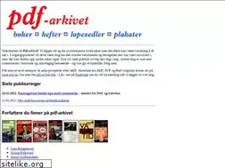Sites similar to pdf-arkivet.no