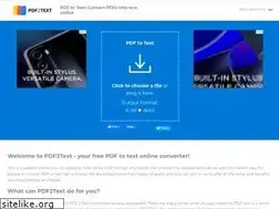 Sites similar to pdf2text.online