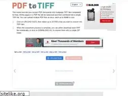 Sites similar to pdf2tiff.com