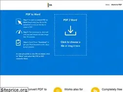Sites similar to pdf2word.io
